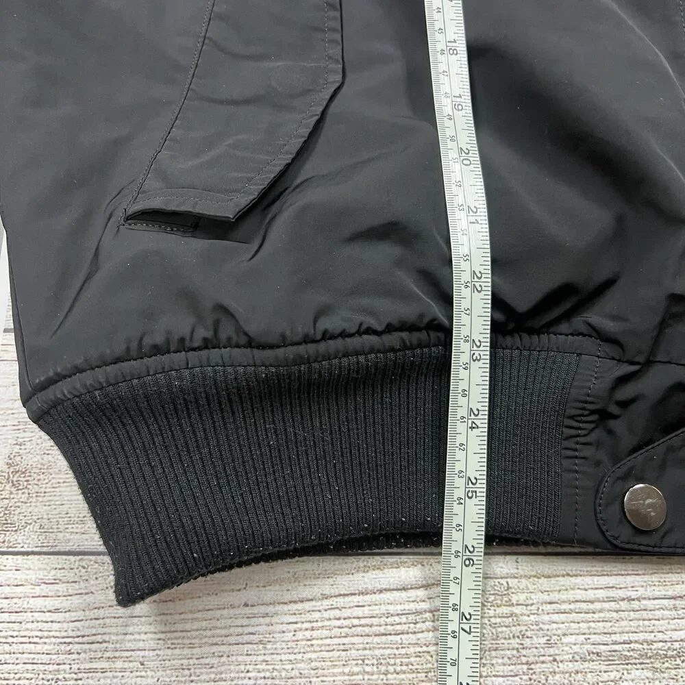 ROLLING LOUD LOUDTECH BOMBER JACKET LA 2021 COACHES JACKET MENS BLACK SIZE L